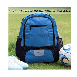 Flp Gears OEM/ODM Casual Large Sport Soccer Backpack with Oxford Fabric USB & Zipper Closure Customizable for <b>Baseball</b> & Laptop - Product Image 5