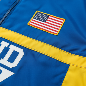 Hot Selling OEM Factory Custom Embroidery Logo Lightweight Workout Clothing Oversized Tracksuit Nylon Windbreaker <b>Set</b> - Product Image 5