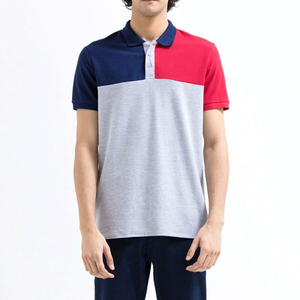 เสื้อโปโลชาย ผ้าคอตตอนปิเก้ 200 GSM ทรงปกติ สวมใส่สบาย เหมาะสำหรับใส่ทุกวัน ขายส่ง ปักลายได้ รับผลิตเสื้อโปโลขายส่ง - Product Image 1
