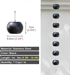 <b>Copper</b> Flower Shape Chimes CupS Rain Catcher Rain Chain Manufacturer & Exporter Custom <b>Copper</b> Rain Chain Gutter Downspout MetalS - Product Image 3