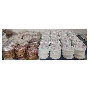 Miroir en marbre incrusté de collection de marque indienne la plus populaire avec matériau en nacre pour la maison, article de cadeaux spéciaux - Product Image 3