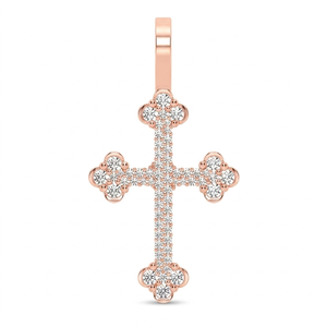 Christian Religious Fine Jewelry Trendy Hip hop 10K <b>Solid</b> <b>Gold</b> Moissanite Diamond <b>Pendant</b> Custom Bling iced Jesus Cross Necklace - Product Image 1
