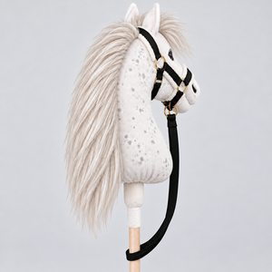 Cabresto versátil para caballo de juguete con tela suave, diseño seguro y un estilo encantador, diseñado para un juego cómodo y imaginativo con caballos. - Product Image 2
