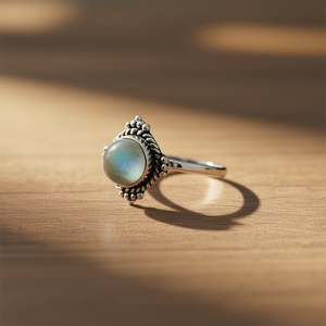 2.3 Grams <b>Labradorite</b> Fashion <b>Ring</b> - Product Image 3