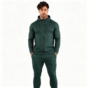 Survêtements de sport pour hommes avec logo personnalisé, de haute qualité, dernière mode, ensembles 2 pièces, ensembles de survêtements pour hommes - Product Image 2