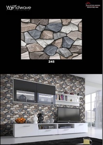 Azulejos de pared de cerámica con acabado mate, 30x45cm, 300x450mm, para decoración Interior Exterior del hogar, para suelos, Granito de mármol inspirado en ladrillos refractarios - Product Image 4