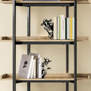 Soporte de Libros Metálico Hecho a Mano de Primera Calidad, Elegante Exhibidor Decorativo para Libros para el Hogar, Oficina o Biblioteca, Escultura Moderna Pulida - Product Image 2