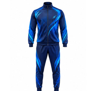 Ensemble de sport d'hiver respirant et léger pour homme, veste et pantalon de performance athlétique personnalisés de haute qualité - Product Image 1