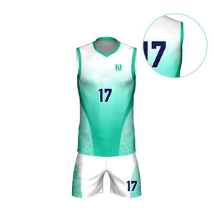 Ensemble de tenue de volley-ball léger, respirant, à séchage rapide, avec maillot et short, coupe confortable pour l'entraînement, les matchs et les tournois. - Product Image 6