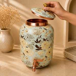Depósito de Agua de Cobre al por Mayor con Grifo para Servicio de Bebidas en Mostrador - Product Image 3