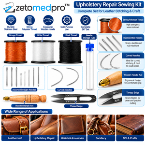 Kit de réparation de bijoux en acier inoxydable pour gravure, avec aiguilles à pointe, coupe-fil, tube de rangement, ensemble d'outils d'artisanat multi-pièces ZETOMEDPRO - Product Image 3