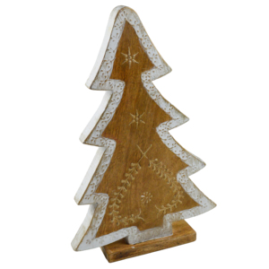 Ornements en bois haut de gamme, plusieurs finitions, cadeaux de Noël, idéal pour les saisons festives, décoration de table intérieure à prix abordable - Product Image 3