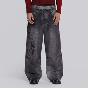 Pantalones Holgados de Alta Calidad para Hombre, Ropa Urbana para la Moda Moderna y la Cultura Juvenil - Product Image 4