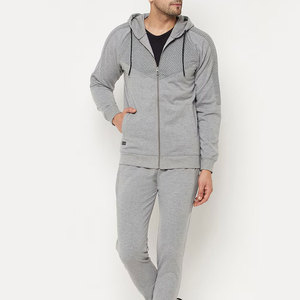 Survêtements pour hommes les plus vendus, vêtements de sport pour la course à pied, survêtements en molleton 100% coton, logo personnalisé, style à fermeture éclair - Product Image 4