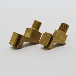 Raccord hexagonal femelle à filetage G forgé, 3/4 pouce, doré poli, pour tuyau flexible industriel basse pression - Product Image 1
