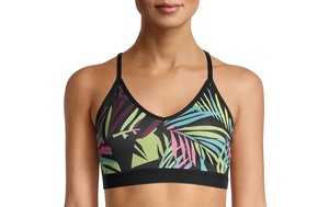 Wholesale Custom Sublimation Printed Lightweight Breathable <b>Women's</b> Yoga <b>Compression</b> Sports Bra Set - Product Image 6
