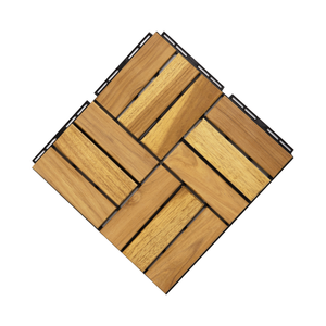 Azulejo de cubierta de madera de acacia de diseño tradicional de Vietnam Material de metal duradero para apartamentos y villas al aire libre Juegos de jardín - Product Image 6