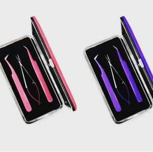 Vired Impex Vente Chaude Pince à Cils en Acier Inoxydable à Pointe en Fibre, Dentelée, Antistatique, Durable, Précision Fine 8-20mm, Logo Personnalisé - Product Image 3