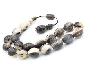 Tasbih de prière en corne de buffle véritable, sur mesure, de qualité supérieure, poli, pour musulmans, avec taille personnalisable à bas prix - Product Image 6