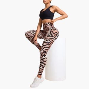 Custom Wholesale Womens High Waist Sublimation Yoga <b>Leggings</b> Reflective Strip Peach Butt Lift <b>Shaping</b> Seamless Fitness Pants - Product Image 1