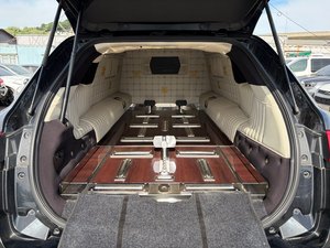Lincoln MKT noir, limousine extensible d'occasion, SUV, pour voiture funéraire, cercueil mobile - Product Image 4