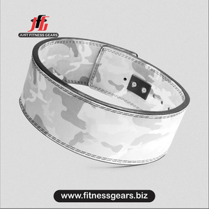 Ceinture de musculation réglable en cuir PU, support d'entraînement de force, ajustement universel, noir - Product Image 6