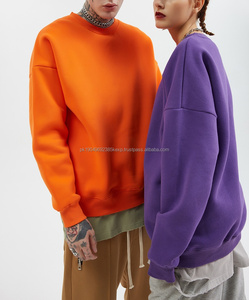 เสื้อสเวตเตอร์คอกลมมีฮู้ดผ้าฝ้ายหนาใส่ได้ทั้งชายและหญิงเสื้อสเวตเชิ้ตปักลายมีฮู้ดคอกลมออกแบบโลโก้ได้ตามต้องการ - Product Image 4