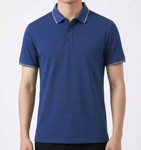 เสื้อโปโลผู้ชายแบบแห้งเร็ว OEM คุณภาพสูง ผ้าคอตตอนปิเก้ กันยับ ระบายอากาศได้ดี เหมาะสำหรับชุดยูนิฟอร์มธุรกิจและทีม - Product Image 3