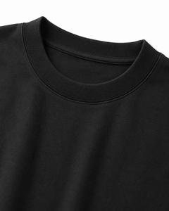 Men's Oversized <b>Half</b> <b>Sleeve</b> O-Neck Casual T-<b>Shirt</b> 100% Cotton Knitted Solid Pattern Customizable Printing Anti-Wrinkle - Product Image 4