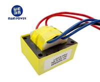 Transformador Toroidal Monofásico de Alta Frecuencia, 12V CC a 240V CA