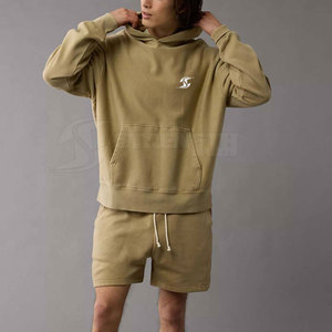 Ensemble de sweats à capuche pour hommes, tenue légère, adaptée au fitness, à la marche et à la mode décontractée au quotidien - Product Image 2