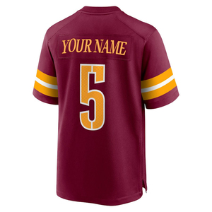 Fully Customizable American Football Jersey Breathable Polyester Fabric Adults Size American Football Jersey - Product Image 4