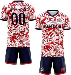 Uniforme de Fútbol sin Mangas de Último Diseño, 100% Poliéster, Nuevo Estilo, para Adultos, Calidad Premium Profesional, Color y Logotipo Personalizables, Envío Rápido - Product Image 1