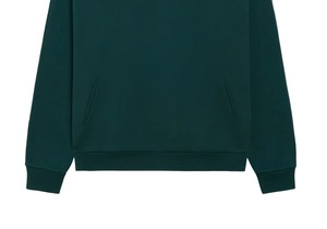 เสื้อฮู้ดดี้สีเขียวแบบยูนิเซ็กซ์ ไซส์พลัส สไตล์เรียบง่าย ผ้าฝ้ายคุณภาพสูง เฟรนช์เทอร์รี่ คอลเลคชั่นฤดูหนาว - Product Image 3