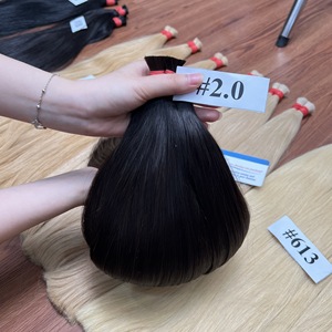 Extensiones de cabello humano virgen 100%, cabello natural ondulado a granel más vendido - Product Image 3