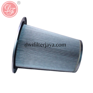 Filtre à cartouche anti-poussière à bride en acier inoxydable le plus vendu pour la purification de l'air - Product Image 1