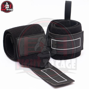 Muñequeras de seguridad para entrenamiento de gimnasio y fitness de alta calidad, de un solo color, de buen proveedor, personalizables. - Product Image 2