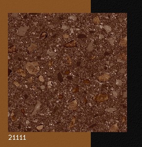 Baldosas de Diseño de Alta Calidad en Color Marrón, Modelo 21111, Más Vendidas, para Paredes y Pisos Interiores, Tamaño 400x400 mm - Product Image 2