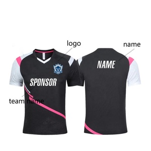 Unisex Tennis & Badminton <b>Table</b> Tennis Uniform Set Crew Neck Short Sleeve Breathable Quick Dry 100% Polyester - Product Image 3
