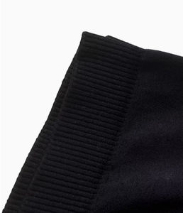 Ensemble sportif 2 pièces pour femme, dégradé violet et noir, manches courtes, col rond, tricoté en spandex/coton, leggings longs respirants - Product Image 6