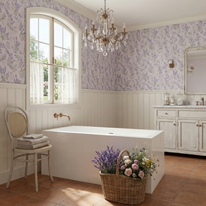 Baignoire autoportante FW-5511-60 moderne et durable en acrylique renforcé de fibre de verre et de résine, fonction de trempage pour salle de bain - Product Image 4