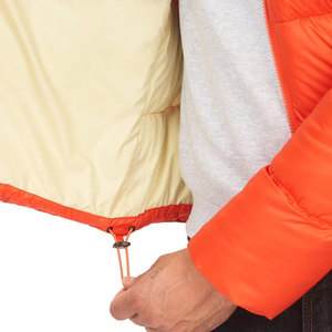 Wholesale Custom Logo Front <b>Hooded</b> 100% Polyester <b>Men</b> <b>Puffer</b> <b>Jacket</b> Waterproof Breathable Outdoor Winter Use - Product Image 5