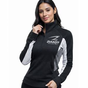 Survêtement personnalisé avec logo brodé, manteau en laine pelucheuse pour survêtement, survêtement tricoté tendance, industrie ziakot - Product Image 1