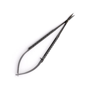 Micro-ciseaux manuels multi-usages en acier inoxydable, couleur noire, outil chirurgical de haute qualité, poignée de microchirurgie - Product Image 6