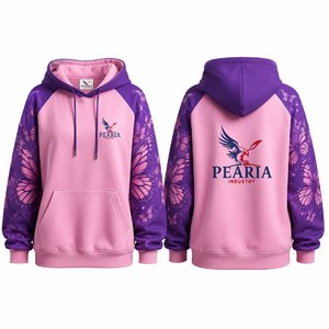 Custom Digital Print Front Men's Pullover Hoodie <b>Raglan</b> Sleeve Hooded Sweatshirt Loose Fit Winter Streetwear - Product Image 2