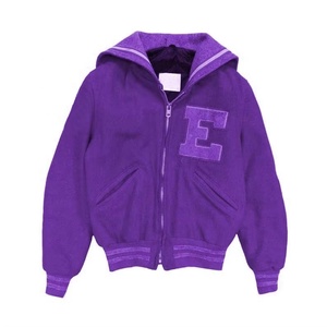 Custom Logo Wool Chenille Embroidery <b>Baseball</b> Letterman <b>Jackets</b> <b>Men</b> Vintage Blank Wool Varsity <b>Jacket</b> - Product Image 3