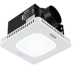 Ventilatore di Scarico per Bagno ad Alta Efficienza 110 CFM con Motore Interamente in Rame, Bassa Rumorosità 1.5sones, a Risparmio Energetico per Bagni - Product Image 1