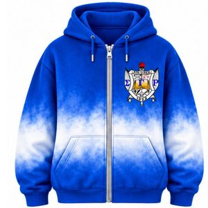 Ensemble de survêtement tie-dye Sigma Gamma Rho noir et blanc pour femme, avec sweat à capuche et pantalon de jogging à lettres grecques, vêtements de sororité personnalisés, mode sport - Product Image 5