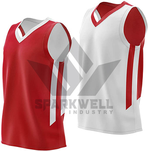 Camiseta de Baloncesto Sublimada Personalizada, Cuello en V, Sin Mangas, Poliéster que Absorbe la Humedad, Ropa Deportiva Unisex para Adultos, Color Amarillo y Negro - Product Image 5