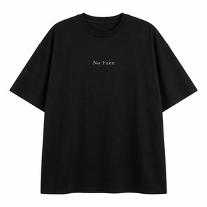 เสื้อยืดโอเวอร์ไซส์สีดำสำหรับผู้ชาย ผ้าฝ้ายถัก 100% สไตล์สปอร์ตแคชชวล สตรีทแวร์ ทรงหลวม - Product Image 5
